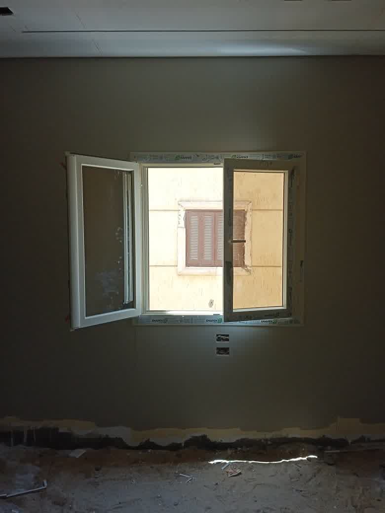 شباك مفصلي يو بي في سي - 2 درفة